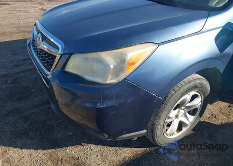 2014 Subaru Forester 2.5I z USA, uszkodzony, nr VIN JF2SJAAC1EH471380